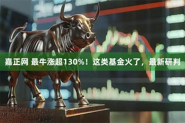 嘉正网 最牛涨超130%！这类基金火了，最新研判